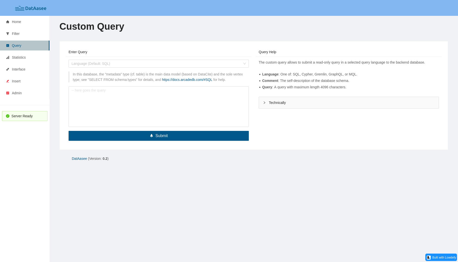 Query Screenshot